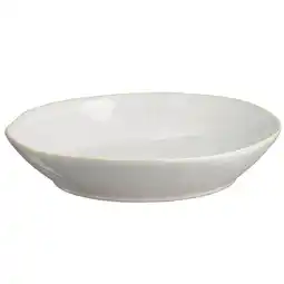 Leen Bakker Pastabord Esti - wit stoneware - Ø23 cm - Leen Bakker aanbieding