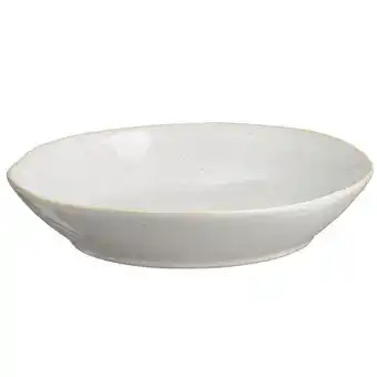 Leen Bakker Pastabord Esti - wit stoneware - Ø23 cm - Leen Bakker aanbieding