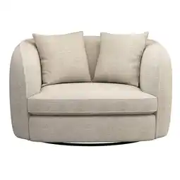 Leen Bakker Loveseat Enzio - stof Wandy - champagne - Leen Bakker aanbieding