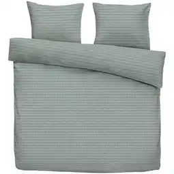 Leen Bakker Dekbedovertrek Becky - groen - 200x220 cm - Leen Bakker aanbieding