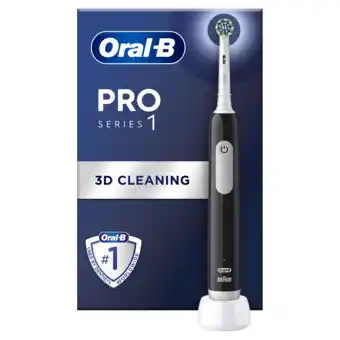 MediaMarkt Oral-b Elektrische Tandenborstel Pro 1 Zwart Elektrische aanbieding