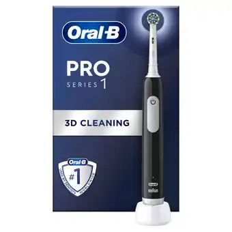 MediaMarkt Oral-b Elektrische Tandenborstel Pro 1 Zwart Elektrische aanbieding