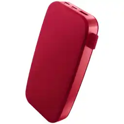 MediaMarkt Fresh 'n Rebel 24000 Mah 20w Snellader Powerbank Rood aanbieding