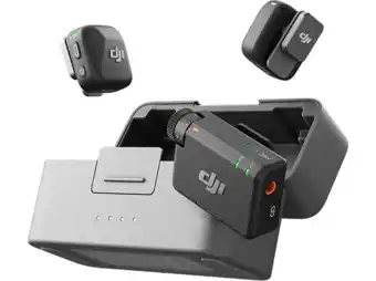 MediaMarkt DJI Mic Mini (2 Tx + 1 Rx Charging Case) Microfoon aanbieding