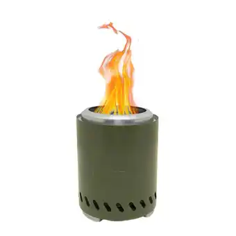 Welkoop RedFire Volcano Pellet - Tafelhaard M - Olijf groen - RVS - 24,5x18x24,5 cm - Medium aanbieding