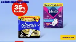 Bol.com op intieme hygiëne aanbieding