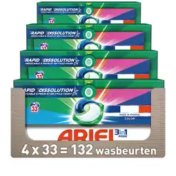 Plein.nl 4x Ariel 3in1 Wasmiddel Pods Color aanbieding
