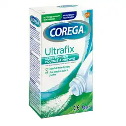 Plein.nl Corega Kleefpoeder Ultrafix 50 gr aanbieding