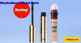 Bol.com Maybelline, L'Oréal Paris aanbieding