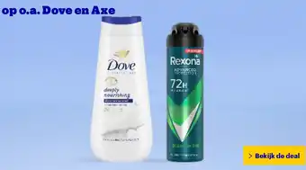 Bol.com op o.a. Dove en Axe aanbieding