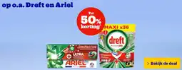 Bol.com op o.a. Dreft en Ariel aanbieding