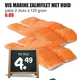 De Boerenschuur Vis marine zalmfilet met huid aanbieding