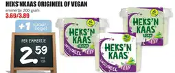 De Boerenschuur Heks'nkaas origineel of vegan aanbieding