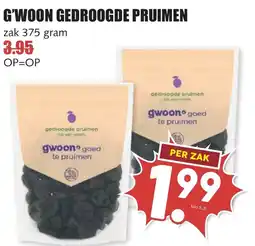De Boerenschuur G'woon gedroogde pruimen aanbieding