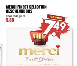 De Boerenschuur MERCI FINEST SELECTION GESCHENKDOOS aanbieding