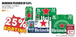 De Boerenschuur Heineken pilsener of 0.0% aanbieding