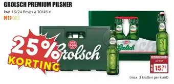 De Boerenschuur Grolsch premium pilsner aanbieding