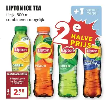 De Boerenschuur Lipton ice tea aanbieding