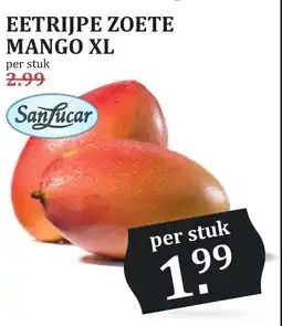 De Boerenschuur Eetrijpe zoete mango XL aanbieding
