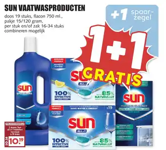 De Boerenschuur Sun vaatwasproducten aanbieding