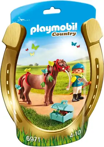 Bol.com PLAYMOBIL Country Pony om te versieren Vlinder - 6971 aanbieding