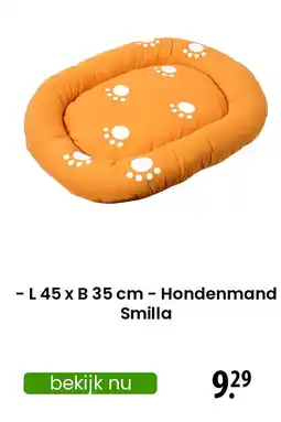 Zooplus Hondenmand Smilla aanbieding