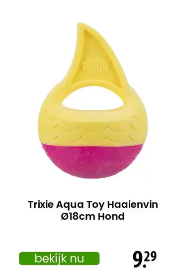Zooplus Trixie Aqua Toy Haaienvin Hond aanbieding