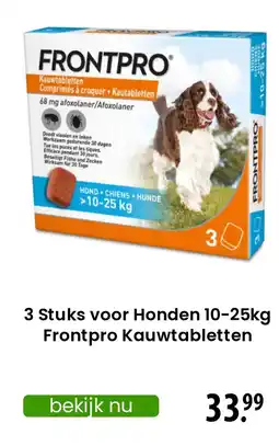 Zooplus Frontpro Kauwtabletten aanbieding