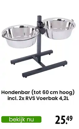 Zooplus Hondenbar aanbieding