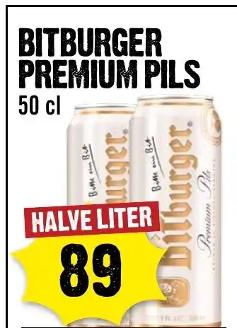 Dirck 3 Bitburger premium pils aanbieding