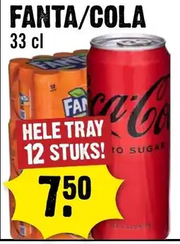 Dirck 3 Fanta/cola aanbieding