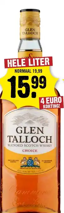 Dirck 3 GLEN TALLOCH aanbieding