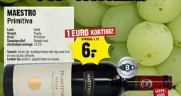 Dirck 3 MAESTRO Primitivo aanbieding