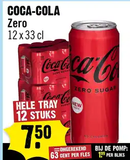 Dirck 3 Coca-cola Zero aanbieding