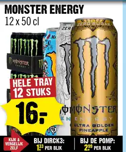 Dirck 3 MONSTER ENERGY aanbieding