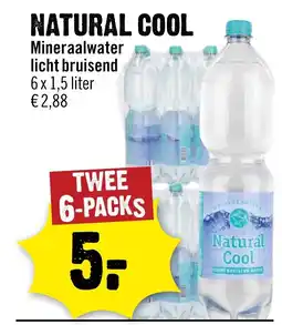 Dirck 3 Natural cool Mineraalwater licht bruisend aanbieding