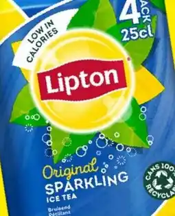 Dirck 3 Lipton ice tea sparkling aanbieding