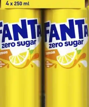 Dirck 3 Fanta zero lemon aanbieding