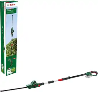 Amazon Bosch 06008B3001 Cordless Telescopic Hedge cutter Universal Hedge Pole 18 (18 Volt System, in Box) aanbieding