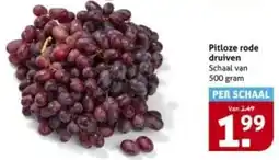 Hoogvliet Pitloze rode druiven aanbieding