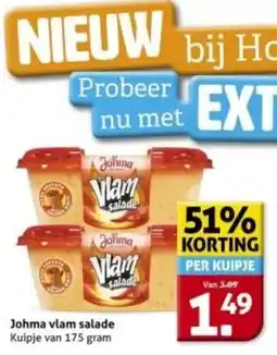 Hoogvliet Johma vlam salade aanbieding