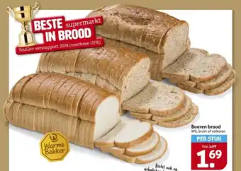 Hoogvliet Boeren brood aanbieding