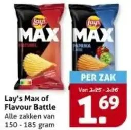 Hoogvliet Lay's Max of Flavour Battle aanbieding