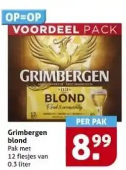 Hoogvliet Grimbergen blond aanbieding