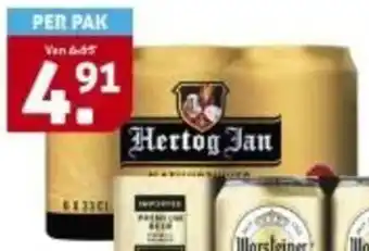 Hoogvliet Hertog Jan aanbieding