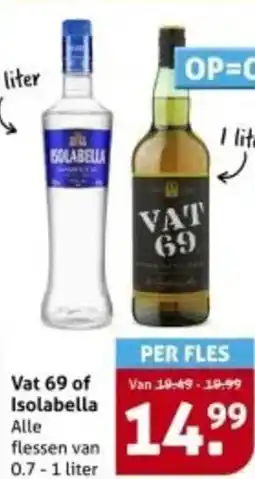 Hoogvliet Vat 69 of Isolabella aanbieding