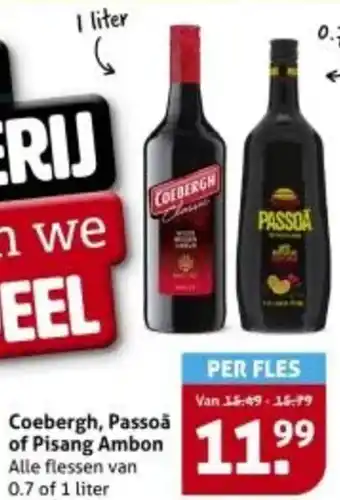Hoogvliet Coebergh, Passoã of Pisang Ambon aanbieding