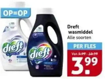 Hoogvliet Dreft wasmiddel aanbieding