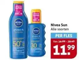 Hoogvliet Nivea Sun aanbieding