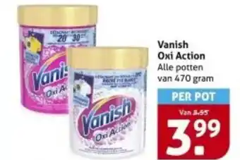 Hoogvliet Vanish Oxi Action aanbieding